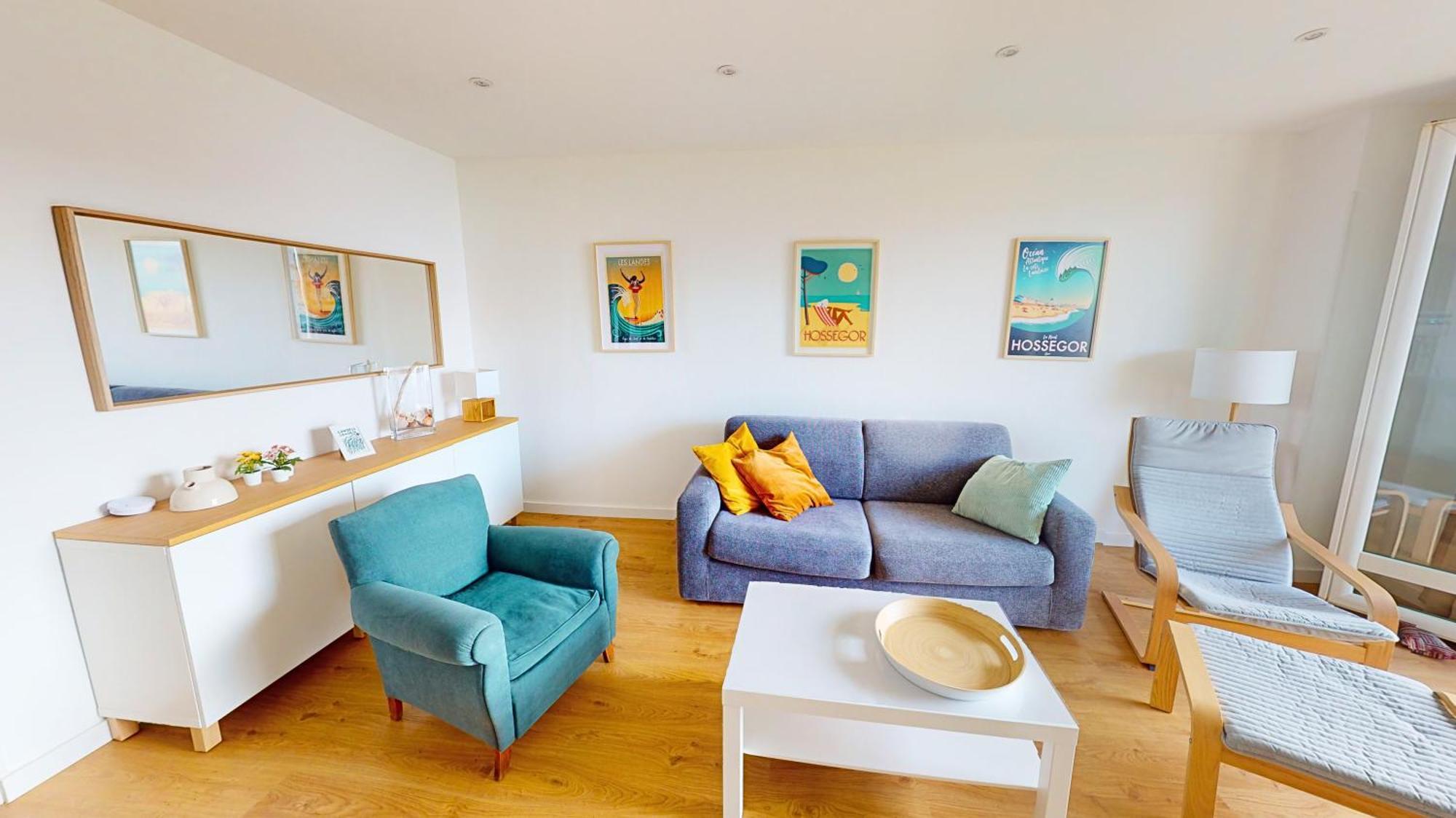 Sable - Appartement Renove Pour 4 Personnes Soorts-Hossegor Exterior foto