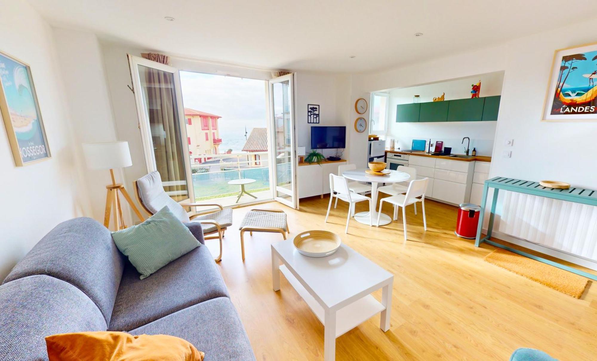 Sable - Appartement Renove Pour 4 Personnes Soorts-Hossegor Exterior foto
